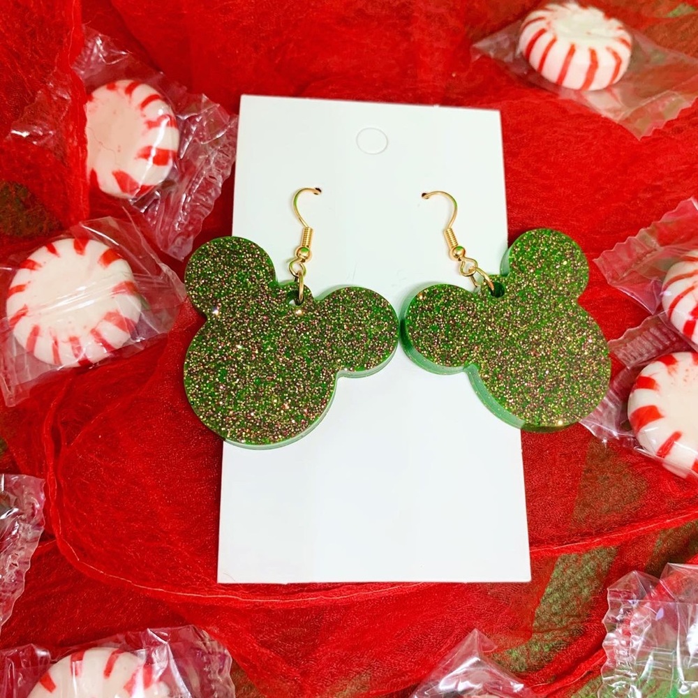 Disney Mickey Christmas Earrings🎄